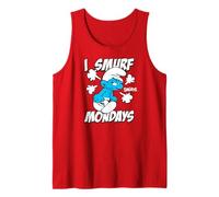 The Smurfs I Smurf Mondays Retro Cartoon Canotta