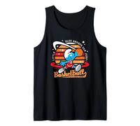 The Smurfs Little Blue Smurfs Can Jump Basketball Canotta