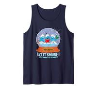 The Smurfs Merry Christmas Let It Smurf Canotta