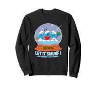 The Smurfs Merry Christmas Let It Smurf Felpa