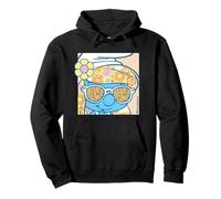 The Smurfs Movie Groovy Summer Puffetta Flower Power Felpa con Cappuccio