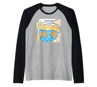 The Smurfs Movie Groovy Summer Puffetta Flower Power Maglia con Maniche Raglan