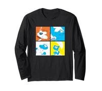 The Smurfs Movie Puffetta Azrael Colour Tile Montage Maglia a Manica