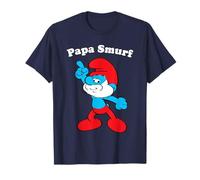 The Smurfs Papa Smurf Strike a Pose Dad Maglietta