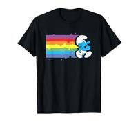 The Smurfs Smurf Rainbow Flag Maglietta
