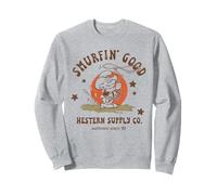 The Smurfs Smurfin' Good Western Supply Co Cartoon Felpa
