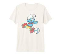 The Smurfs Soccer Calcio Smurf Maglietta Premium
