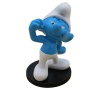 Smurfs Hefty Smurf Resin Figura Statua Puppy