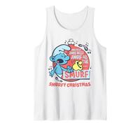 The Smurfs Vintage Jingle Bells Smurfy Christmas Canotta