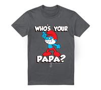 The SmurfsWho'S Your Maglietta Grande Puffo Adulto Unisex (TV20905)