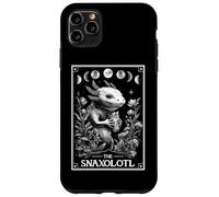 The Snaxolotl Axolotl Anfibio Snack Lover Tarocchi Carta Custodia per iPhone 11 Pro Max