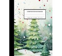 The Snow Pines | Composition Notebook : College ruled 100 pages 8.5 x 11 inches | Nice Gifts for Teens: School Supplies: Inspired by 100 Lined Paper for Boys, Girls and Students.