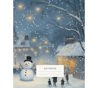 The Snowman’s Tale Notebook: Featuring a serene snow-covered village with twinkling lights and a cheerful snowman, this notebook is perfect for ... or journaling your winter reflections.