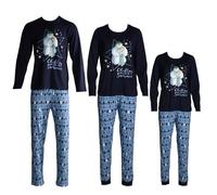 The SnowmanSet Pigiama Lungo Natale Orso Polare Uomo (TC811)