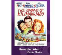 The Snows of Kilimanjaro (DVD) Gregory Peck Susan Hayward Ava Gardner Henry King