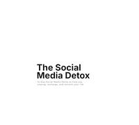 The Social Media Detox