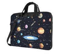 The Solar Family Borsa per computer portatile, borsa a tracolla multifunzionale, borsa a tracolla da 14,96 pollici, borsa a tracolla