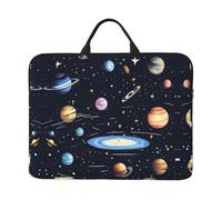 The Solar Family - Custodia per laptop (41,9 x 31 cm), custodia protettiva anti-collisione, design portatile