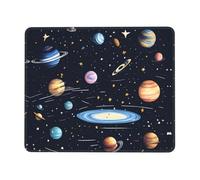 The Solar Family, tappetino per mouse da gioco, 10 x 30,5 cm, multi-codice