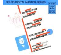 The Soldier's Tale / Classical Symphony / Piano Concerto, No. 1 by Stravinsky (1992-12-11)