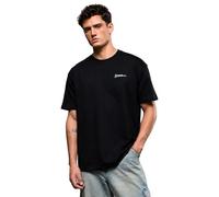 The Souled Store Chess.com: Checkmate Uomini e Ragazzi Manica Corta Girocollo Nero Stampa Grafica Cotone Oversize Traspirante Confortevole Lounge Tee Streetwear T-shirt Essenziali, Scacco matto, 52