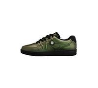 The Souled Store Marvel: Doctor Doom - Scarpe da ginnastica basse con lacci e tomaia in poliuretano, colore: verde, Dottore Destino, 6 UK