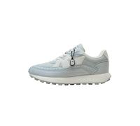 The Souled Store Milano: Olive Sneakers basse da donna e ragazza Olive e Off-White Retro Trainer in microfibra scamosciata e suola imbottita in rete ingegnerizzata Chunky Retro Sneakers, Cloud, 37 EU