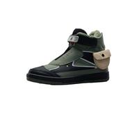 The Souled Store Naruto Shippuden: Kakashi Sneakers alte da uomo e ragazzo | Scarpe da ginnastica a tema anime verde oliva scuro e blu navy con tessuto liscio, accenti riflettenti e suola resistente