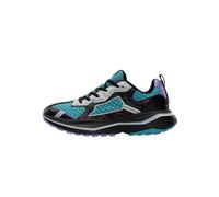 The Souled Store Trailblazer: Vortex - Scarpe da ginnastica basse con lacci e tomaia in poliuretano, colore: Blu, Vortice, 40 EU