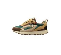 The Souled Store Trailz: scarpe da ginnastica basse da uomo e ragazzo, stile retrò, in rete traspirante e microfibra, soletta imbottita in pelle scamosciata, suola con lacci, Vertice, 38 EU