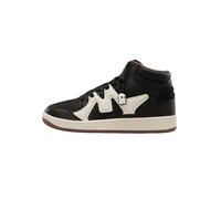 The Souled Store UBZ Ascend: scarpe da ginnastica alte da uomo e ragazzo | Scarpe da ginnastica colorate con PU resistente, colletto imbottito e suola con presa superiore, nero, 38 EU