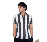 The Souled Store Ultimate Grey Uomini e Ragazzi Maniche Corte Collo Collo Pull On Regular Fit Cotone Misto Cerniera Polo, Grigio Ultimo, 42
