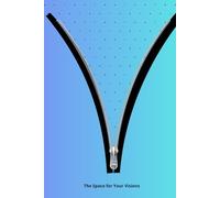 The Space for Your Visions: Dot Grid Notebook with Blue Cover, For Drawing & Note Taking