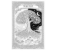 The Space You Left: A Healing Coloring Book for Grieving Co-Parents and Partners