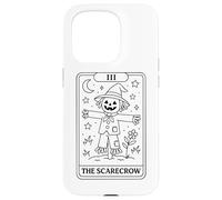The Spaventapasseri Tarocco Card Night Stars Design Custodia per iPhone 15 Pro