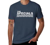 The | Specials | 2 | Tone Ska Reggae Punk Rock,Maglietta Uomo, Stile blu navy, S