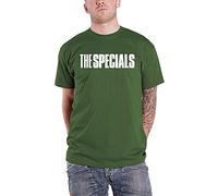 The Specials T Shirt Solid Band Logo Nuovo Ufficiale Uomo Military Verde Size M