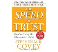 Stephen M R Covey Speed of Trust (Tascabile)