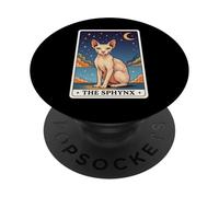 The Sphynx;Carta Dei Tarocchi PopSockets PopGrip Adesivo