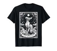 The Sphynx Cat Antico Egitto Tarocchi Luna Strega Maglietta