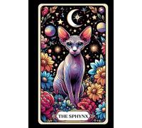 The Sphynx Cat Tarot Card Notebook: 6 in x 9 in 120 Blank Lined Pages College Ruled