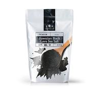 The Spice Lab Sale nero - vero sale di lava nera hawaiana - Fine 0,5 kg - OU Kosher sale gourmet senza glutine non OGM - autentico sale nero hawaiano - eccellente sale margarita per Halloween, n. 4061