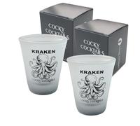 The Spice Specialist Cocky Cocktails - Bicchierini da shot dritti Kraken Rum (confezione da 2)