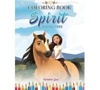 The spir.it coloring book: A Collection Of amazing Pictures can Help You Relax, Boost your Mood And Have More Fun For Kids ages 4-8