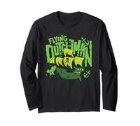 The Spongebob Movie Flying Dutchman Ghost Ship Cartoon Maglia a Manica