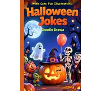 The Spooktacular Halloween Jokes Book with Cute Illustrations: Spooky Trick-or-Treat Laughs with Pumpkins, Ghosts, Witches, Vampires & More for Your ... - Hardcover - funny halloween themed gifts