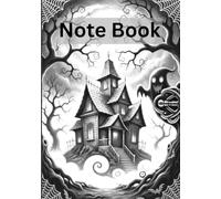 "The Spooky Castle Journal" 7x10 Ruled notebook: Black & White Haunted Notebook for Halloween Lovers & Dreamers