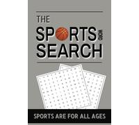 The Sports Word Search Puzzle Book: For all ages, easy to read print┃6x9 inches, 110 pages┃50+ puzzles... Gift for Vacations, Holidays and Free Times