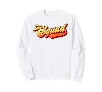 The Squad Group Family Retro Classic 80s/90s Graphic Felpa