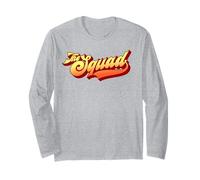 The Squad Group Family Retro Classic 80s/90s Graphic Maglia a Manica